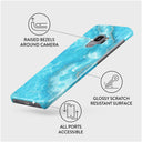Ocean Waves - Blue Samsung Galaxy S9 Case 3
