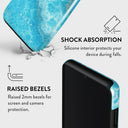 Ocean Waves - Blue Samsung Galaxy A22 5G Case 4