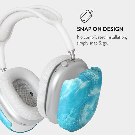 Ocean Waves - Blue AirPods Max Case 3