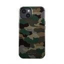 Tropical Green Camo - iPhone 14 Case 5
