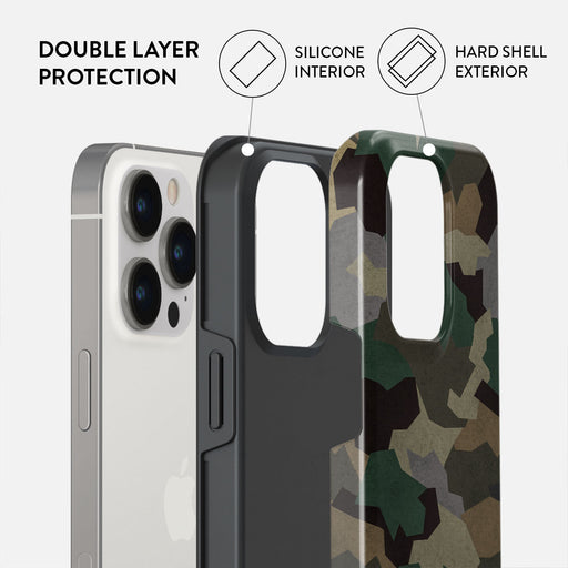 Tropical Green Camo - iPhone 13 Pro Max Case 6