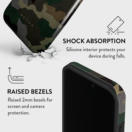 Tropical Green Camo - iPhone 13 Pro Max Case 8