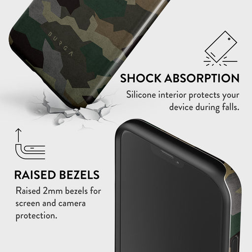 Tropical Green Camo - iPhone 12 Pro Case 8