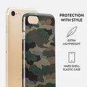 Tropical Green Camo - iPhone SE (2020) Case 2