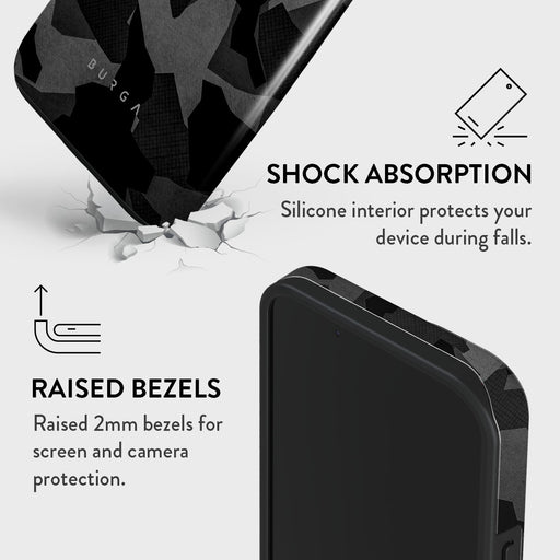 Night Black Camouflage - iPhone 13 Mini Case 8