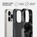 Night Black Camouflage - iPhone 13 Pro Case 6