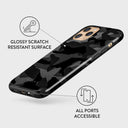 Night Black Camouflage - iPhone 11 Pro Max Case 7
