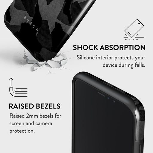 Night Black Camouflage - iPhone 11 Pro Max Case 8
