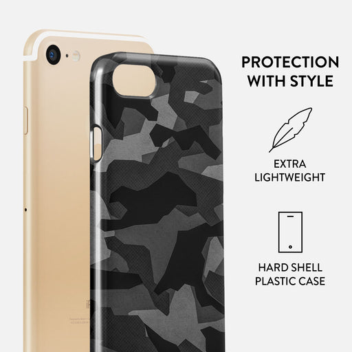 Night Black Camouflage - iPhone 7 / iPhone 8 Case 2