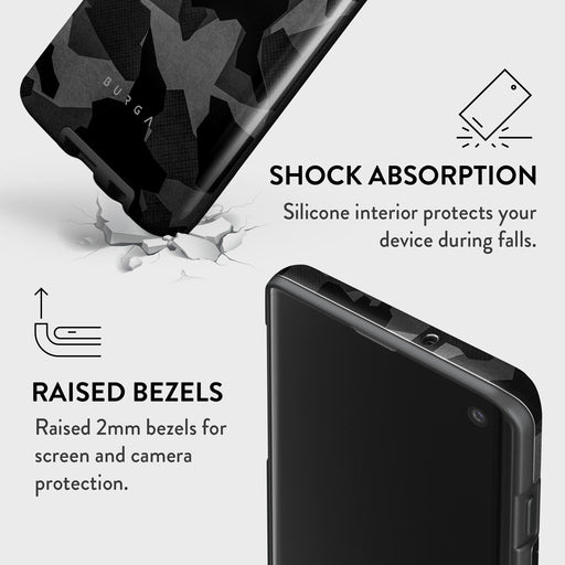 Night Black Camouflage - Samsung Galaxy S10 4G Case 8