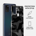 Night Black Camouflage - Samsung Galaxy A21s 4G Case 2