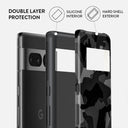 Night Black Camouflage - Google Pixel 7 Pro Case 2