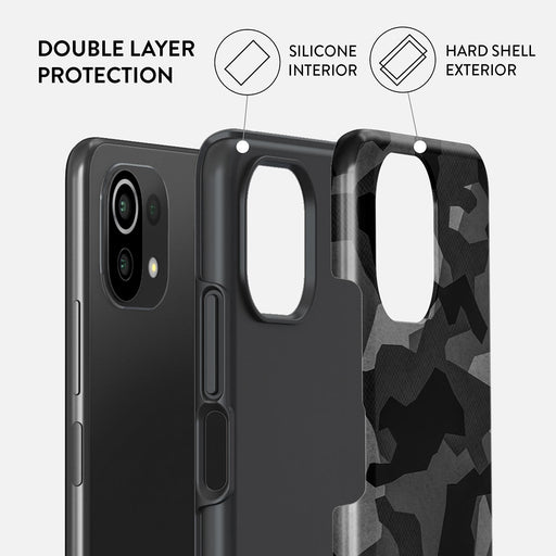 Night Black Camouflage - Xiaomi Mi 11 Lite 4G / 5G Case 2