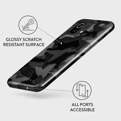 Night Black Camouflage - Xiaomi Mi 11 Lite 4G / 5G Case 3