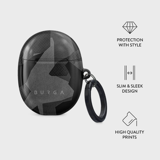 Night Black Camouflage - Google Pixel Buds A Case 4