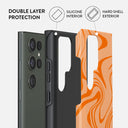 High Vibrations - Color Swirl Samsung Galaxy S23 Ultra Case 6