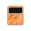 High Vibrations - Color Swirl Samsung Galaxy Z Flip 4 Case 1