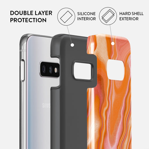 Retro Glow - Samsung Galaxy S10E Case 6