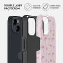 Nostalgic Pink - Flamingos iPhone 14 Case 6