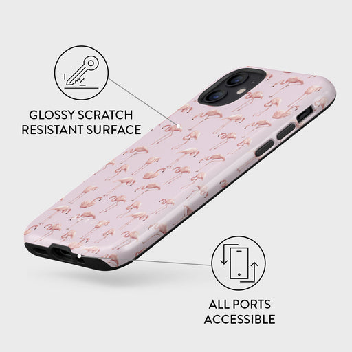 Nostalgic Pink - Flamingos iPhone 12 Case 7