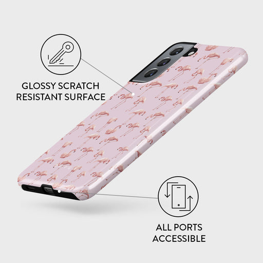 Nostalgic Pink - Flamingos Samsung Galaxy S21 Case 7