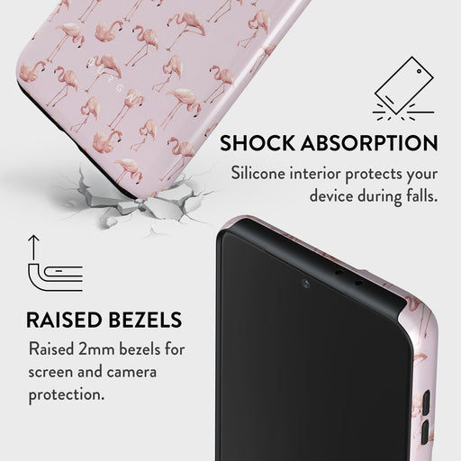 Nostalgic Pink - Flamingos Samsung Galaxy S21 Case 8