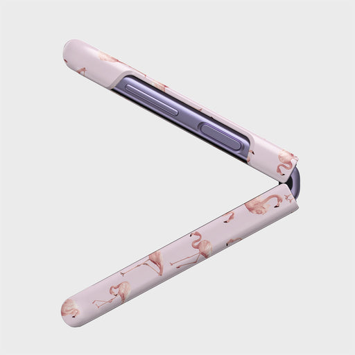 Nostalgic Pink - Flamingos Samsung Galaxy Z Flip 4 Case 6