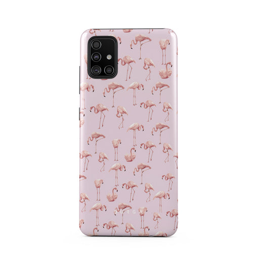 Nostalgic Pink - Flamingos Samsung Galaxy A51 4G Case 5