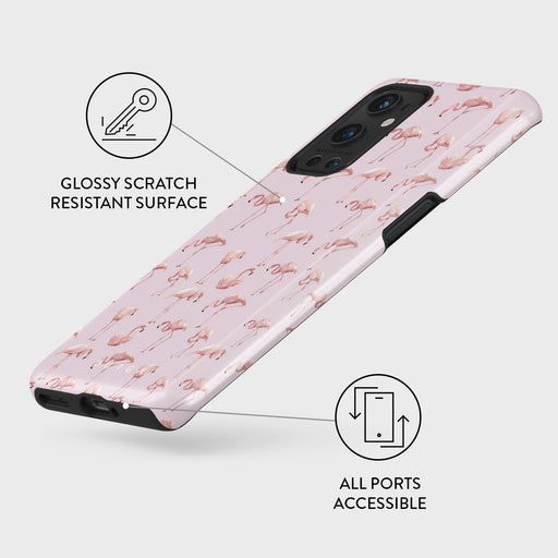 Nostalgic Pink - Flamingos OnePlus 9 Pro Case 3
