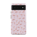 Nostalgic Pink - Flamingos Google Pixel 6a Case 1