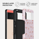 Nostalgic Pink - Flamingos Google Pixel 6a Case 2