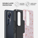 Nostalgic Pink - Flamingos Xiaomi 12 Pro Case 2