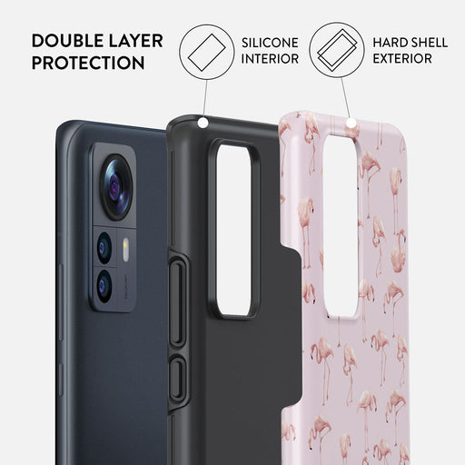 Nostalgic Pink - Flamingos Xiaomi 12 Pro Case 2