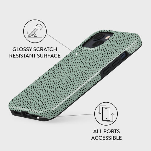 Mint Gelato - Dots iPhone 13 Mini Case 7