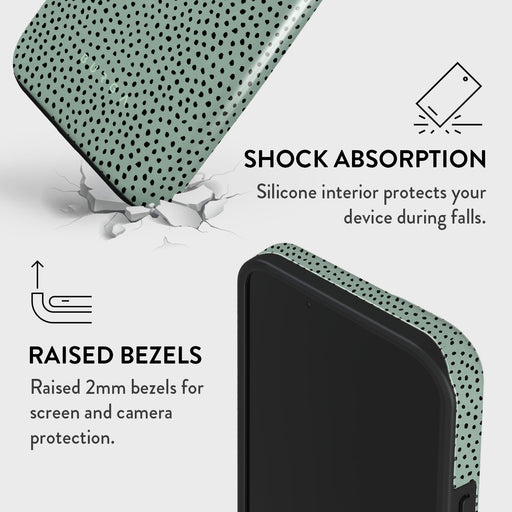 Mint Gelato - Dots iPhone 13 Mini Case 8