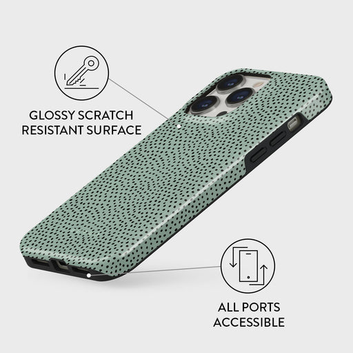 Mint Gelato - Dots iPhone 13 Pro Case 7