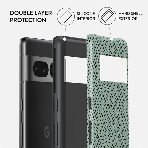 Mint Gelato - Dots Google Pixel 7 Pro Case 2
