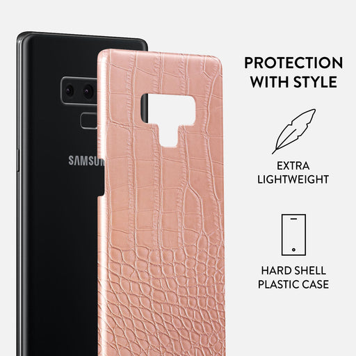 Pink Croco - Samsung Galaxy Note 9 Case 2