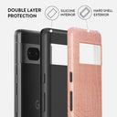Pink Croco - Google Pixel 7a Case 2