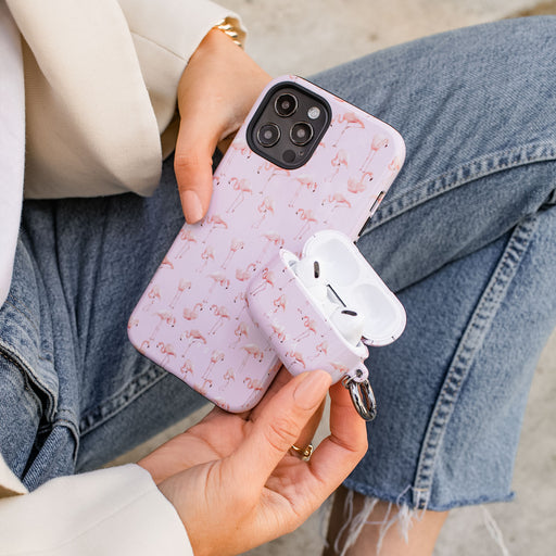 Nostalgic Pink - Flamingos iPhone 14 Case 25