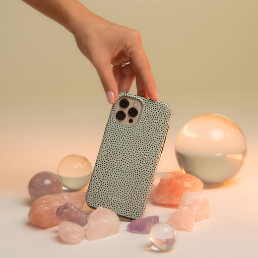 Mint Gelato - Dots iPhone 13 Mini Case 17