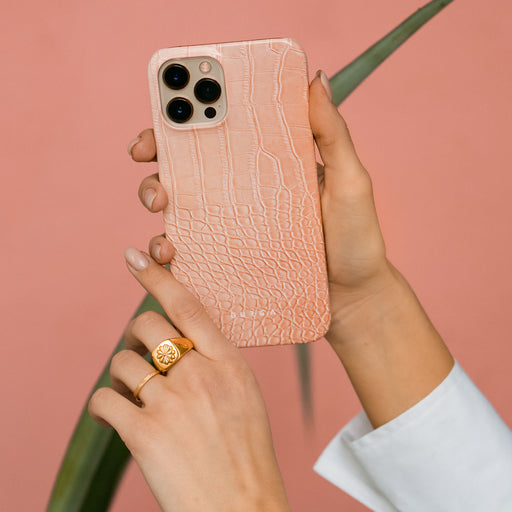 Pink Croco - Huawei P30 Case 11