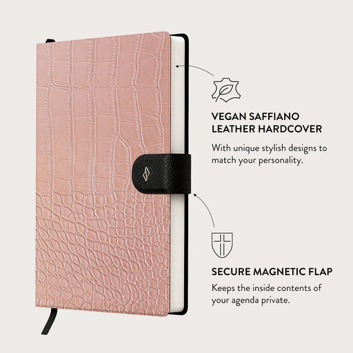 Pink Croco - Notebook 3