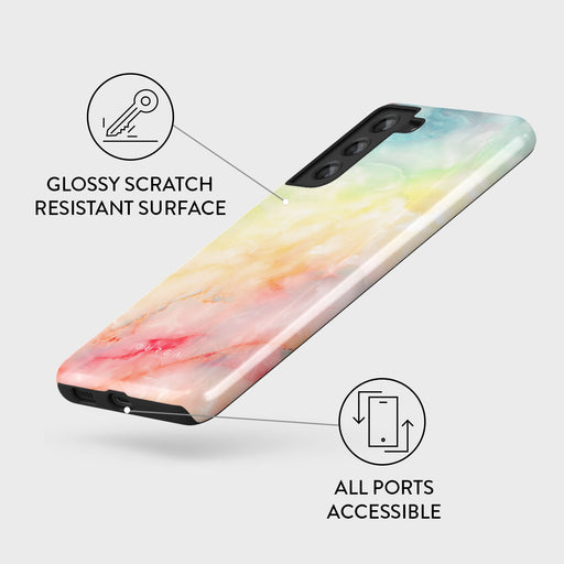 New Flame - Rainbow Samsung Galaxy S21 FE Case 3