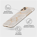 Vanilla Sand - Marble iPhone 11 Pro Max Case 3