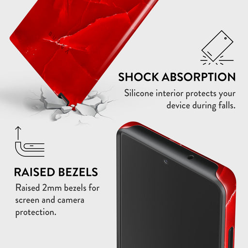 Wild Blaze - Red Samsung Galaxy Note 20 4G / 5G Case 8