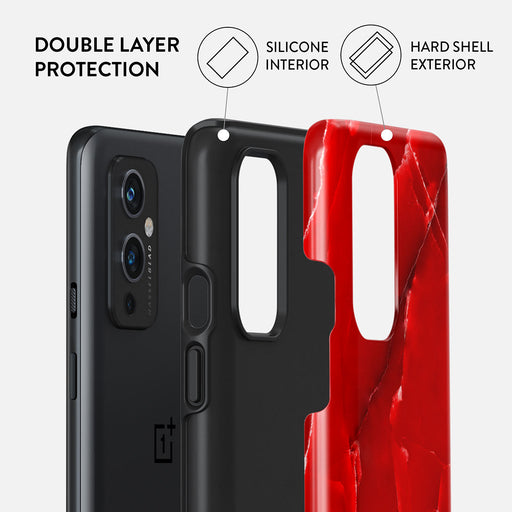Wild Blaze - Red OnePlus 9 Case 2