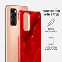 Wild Blaze - Red Huawei P40 Case 2