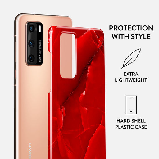 Wild Blaze - Red Huawei P40 Case 2
