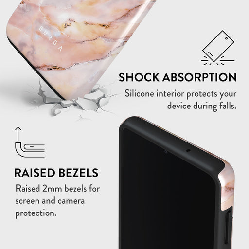 Morning Sunshine - Pastel Marble Samsung Galaxy S21 FE Case 4